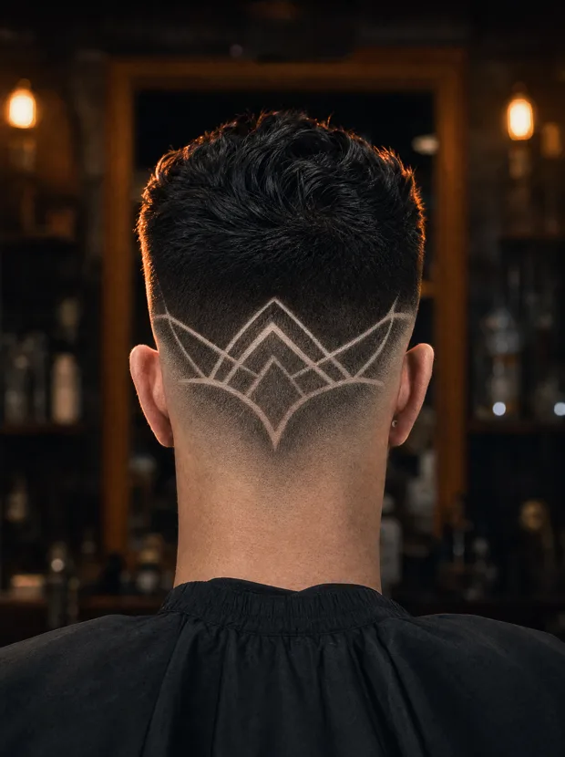 Geometric hair design