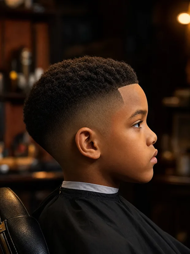 Kids fresh fade and line-up